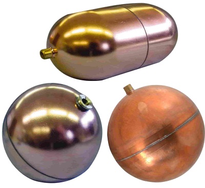 Copper Round & Oblong Replacement Floats
