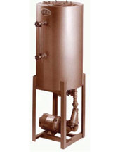 Rema Carbon Steel Vertical Boiler Return Units