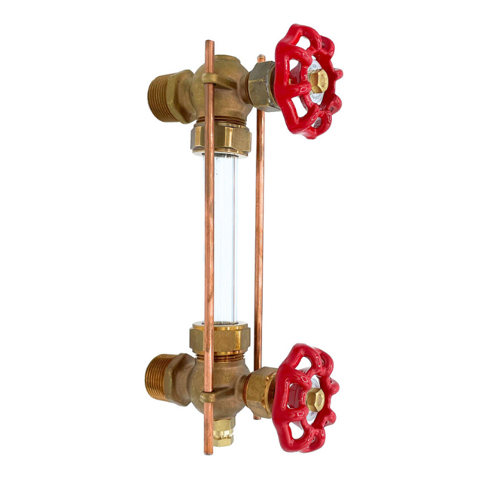EG-200 Series Heavy Pattern Bronze Water Gauges | Boiler Supplies